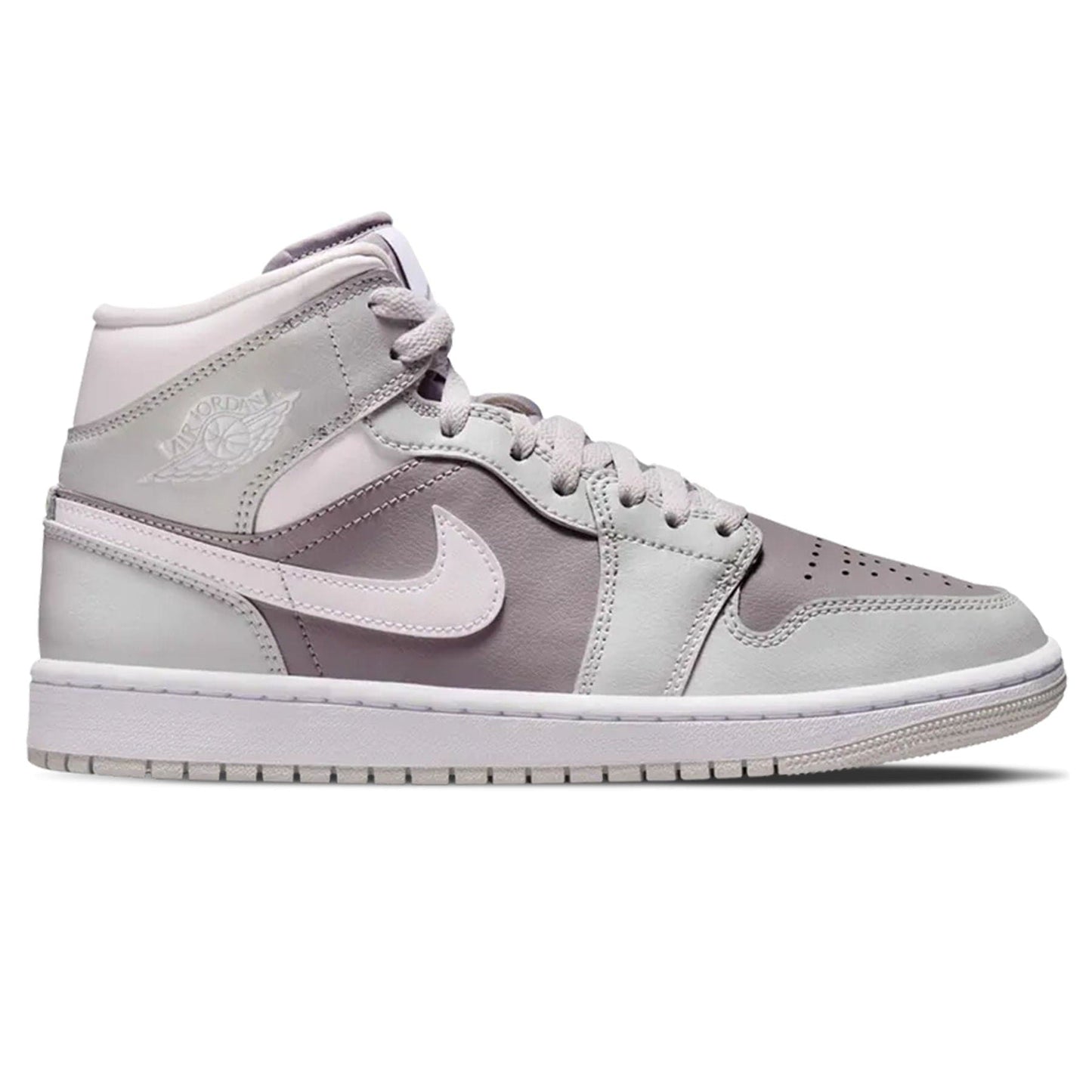 Air Jordan 1 Mid Wmns 'Photon Dust Atmosphere Grey' - Kick Game