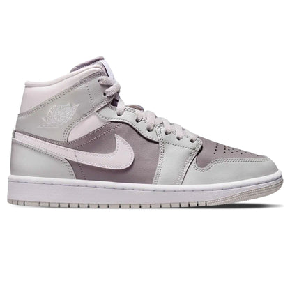 Air Jordan 1 Mid Wmns 'Photon Dust Atmosphere Grey' - Kick Game