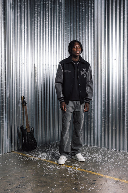 Distressed Denim - Stone Grey - Kick Game