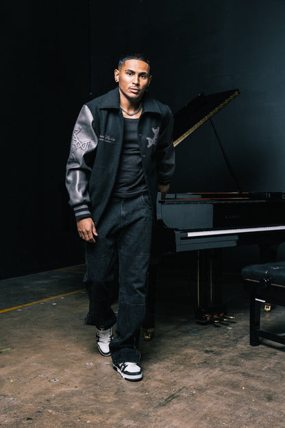 Zip Flare Denim - Blackout - Kick Game