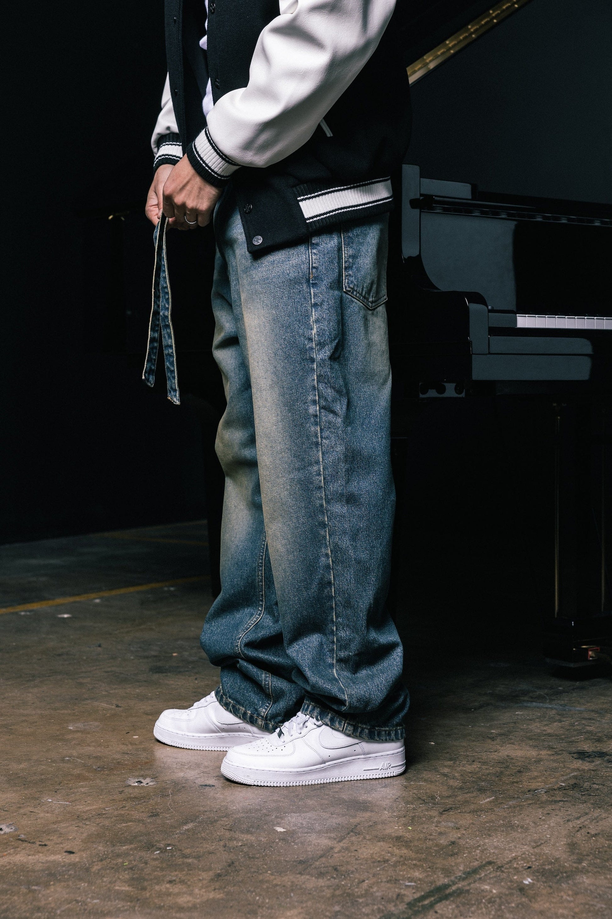 Relaxed Denim - Rust Blue - Kick Game