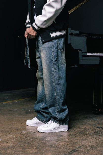 Relaxed Denim - Rust Blue - Kick Game