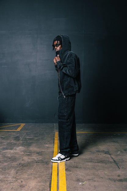 Cargo Carpenter Denim - Blackout - Kick Game