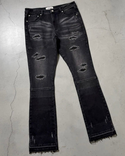 CLASSICO JEAN - WASHED BLACK - Kick Game