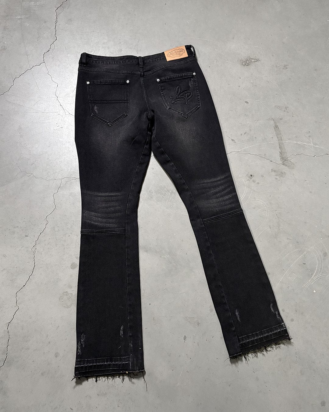 CLASSICO JEAN - WASHED BLACK - Kick Game