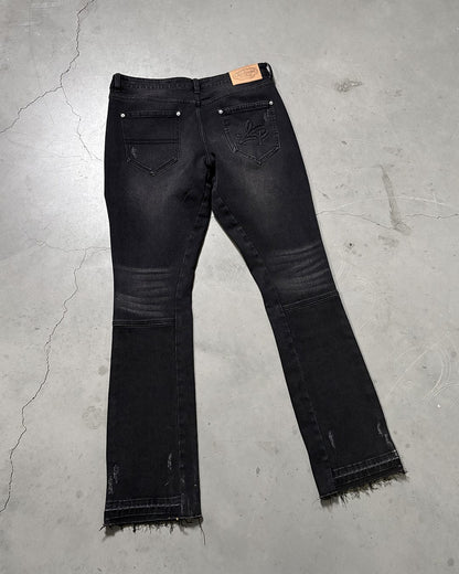 CLASSICO JEAN - WASHED BLACK - Kick Game