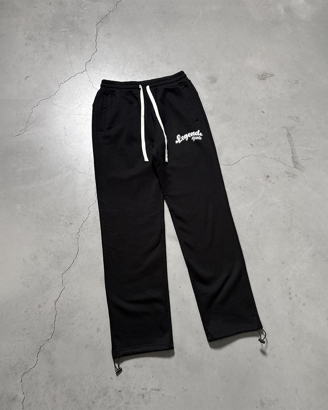 GUM LOGO JOGGER - BLACK - Kick Game