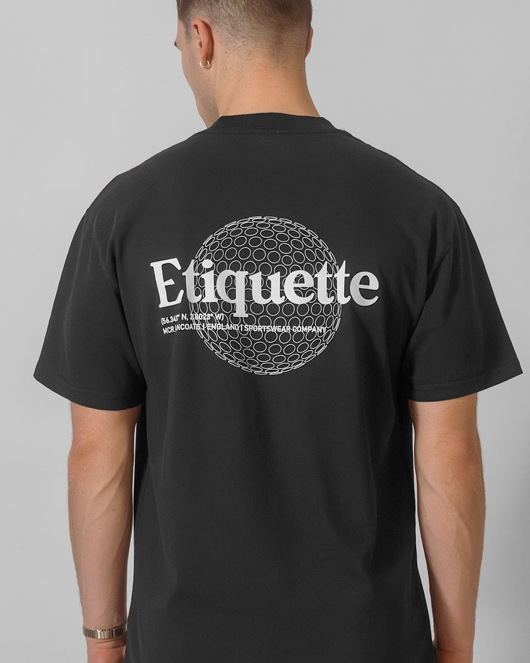 Etiquette Sphere Tee 'Black' - Kick Game