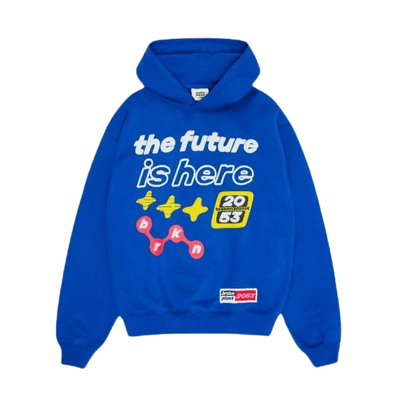 Broken Planet Hoodie 'The Future Is Here' - Dark Blue - Kick Game