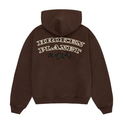 Broken Planet Market Out of Service Hoodie 'Mocha Brown' - Kick Game