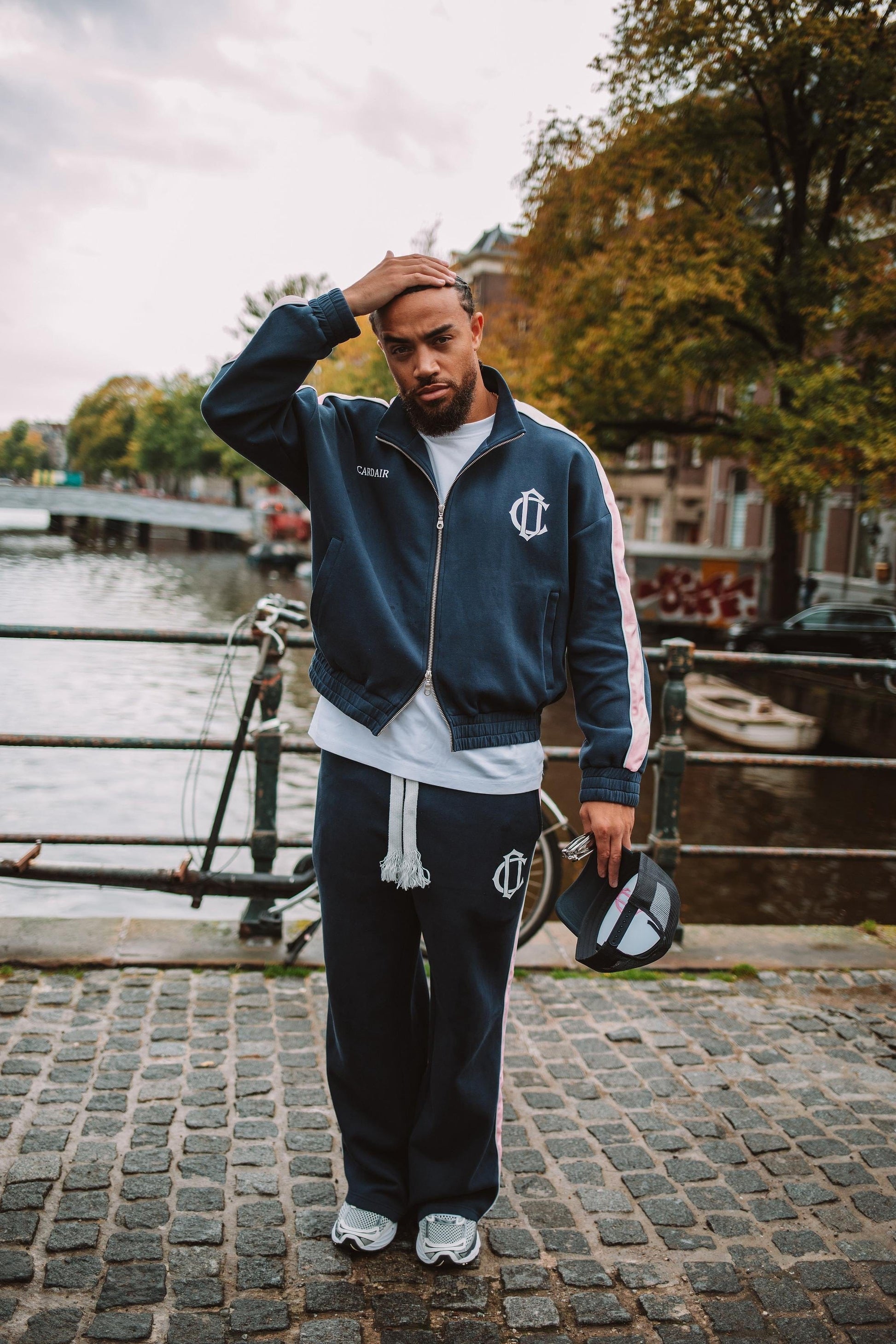 Cardair Club Emblem Track Top - Navy - Kick Game