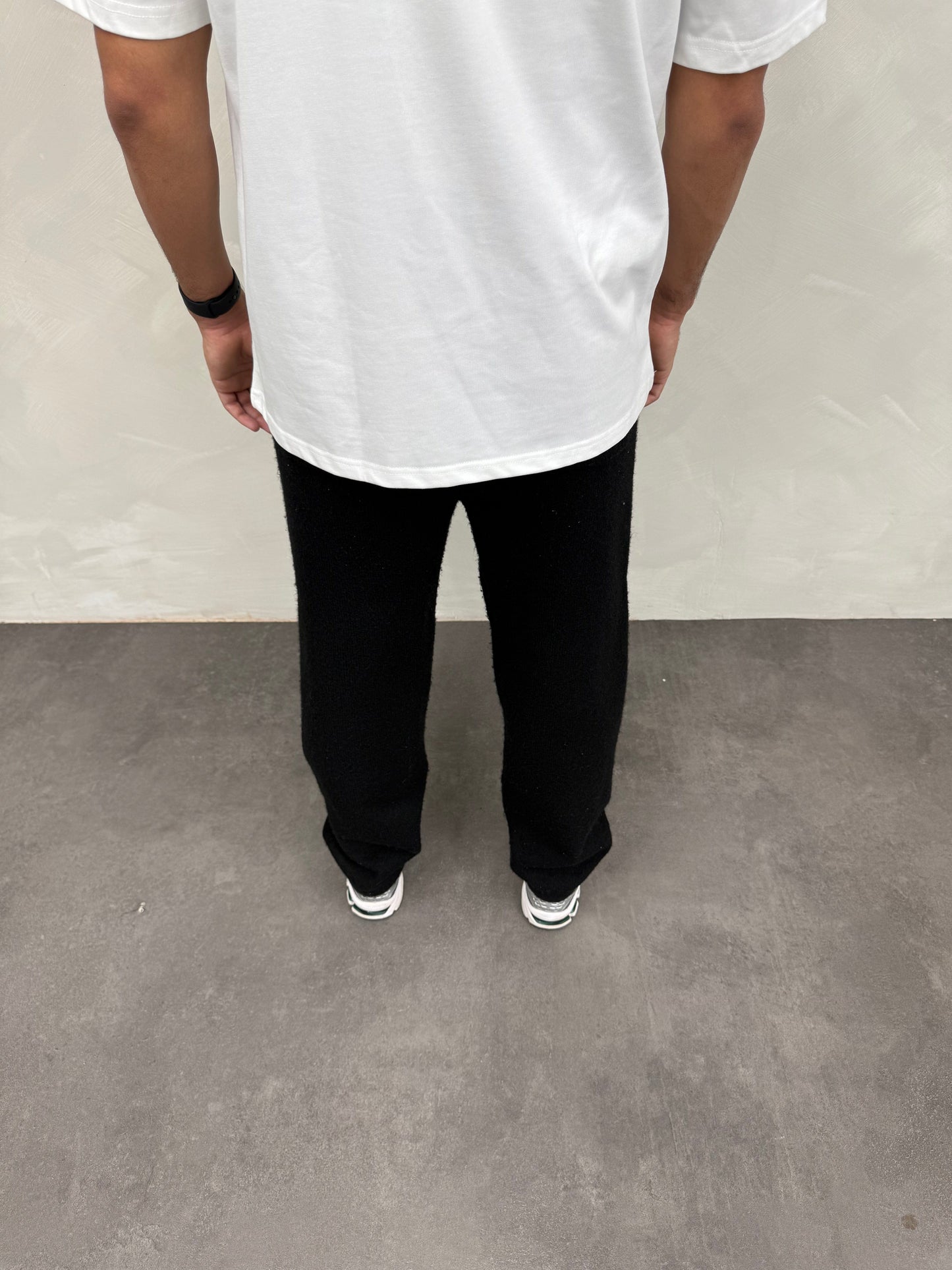 Cardair CD Logo Knit Joggers - Black - Kick Game