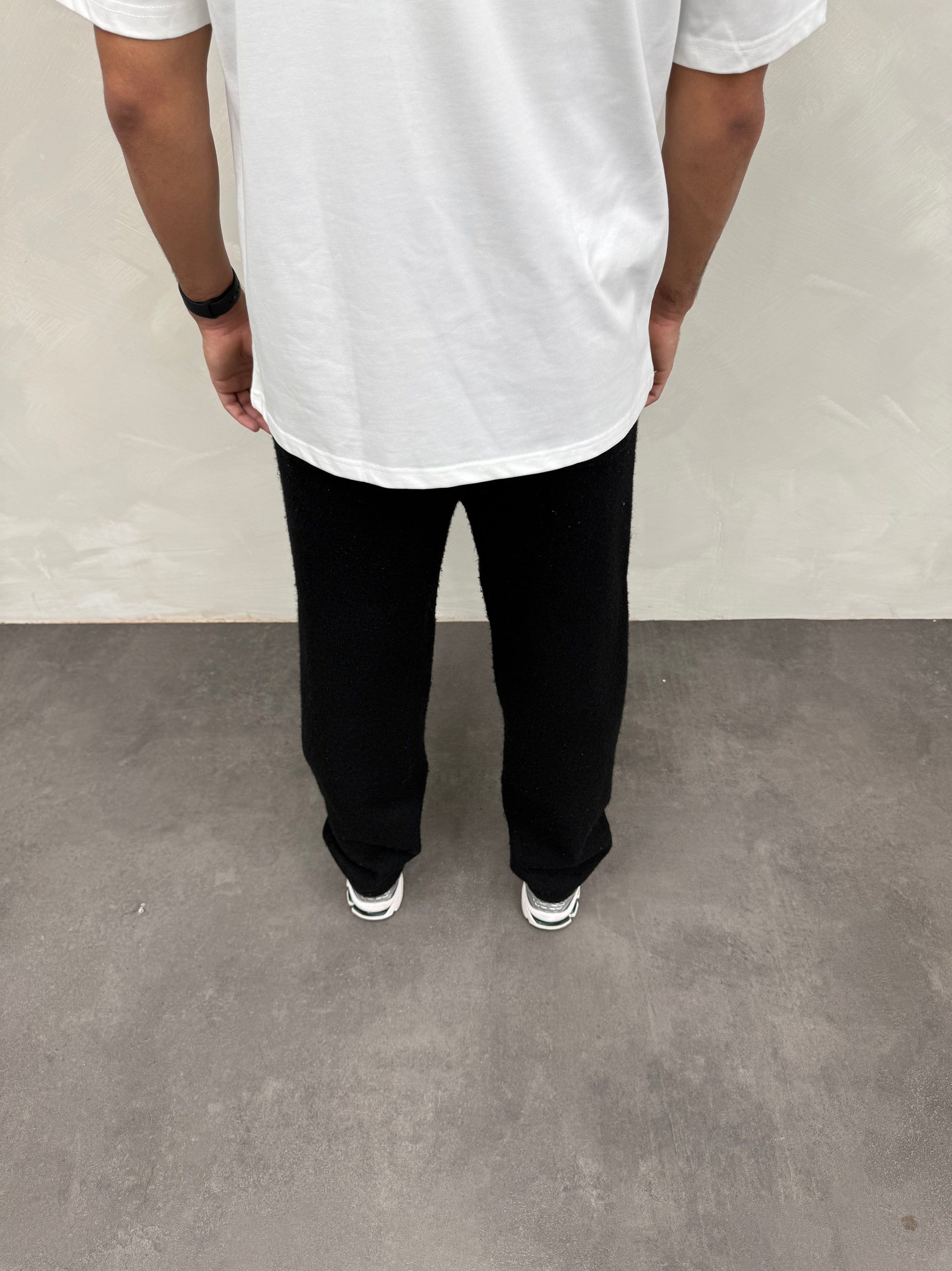 Cardair CD Logo Knit Joggers - Black - Kick Game