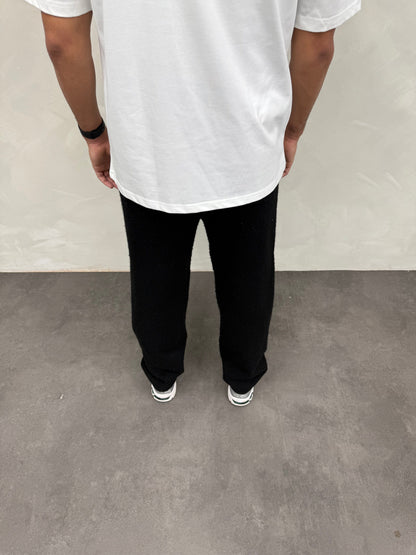 Cardair CD Logo Knit Joggers - Black - Kick Game