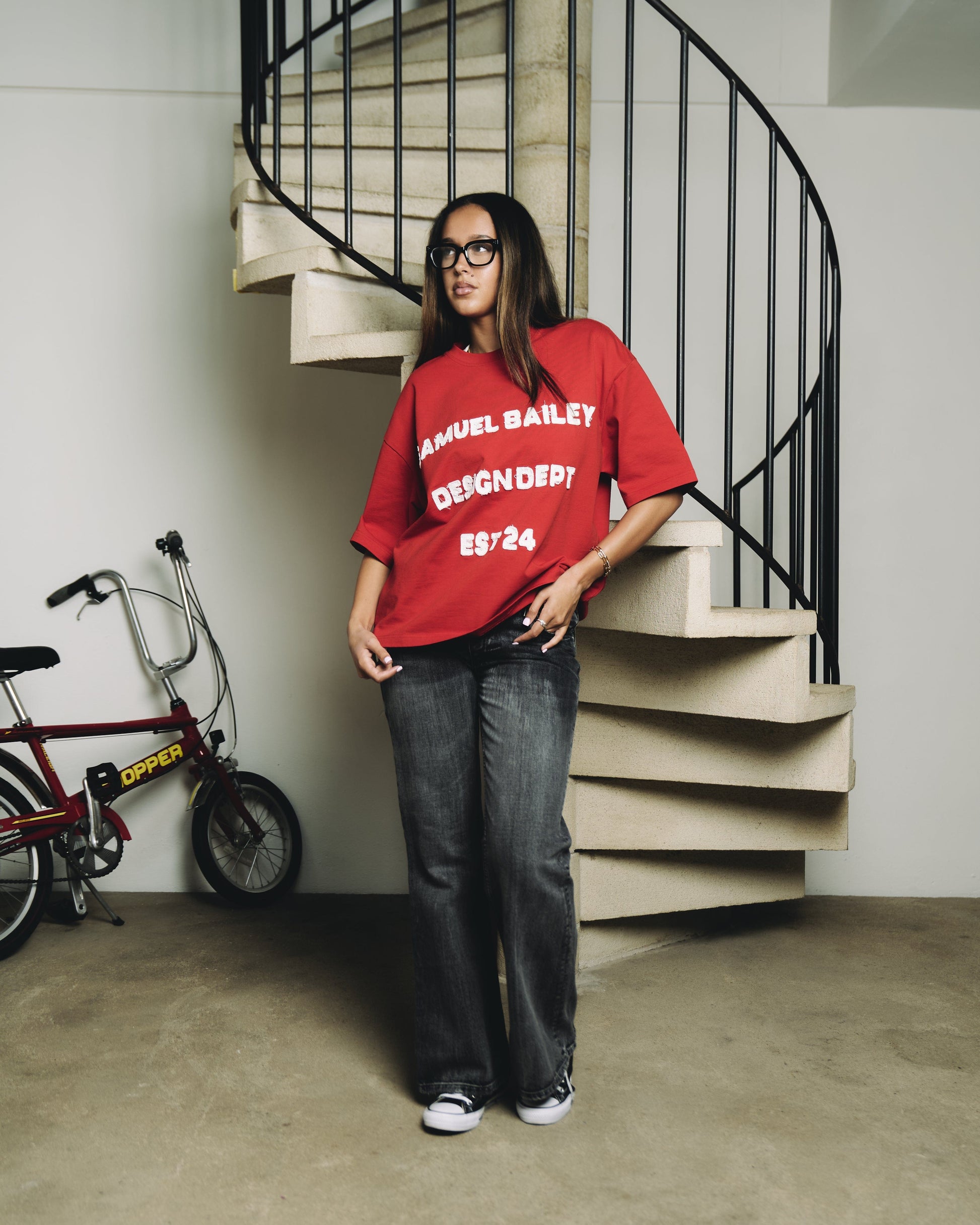 Red Design Dept Tee - Kick Game