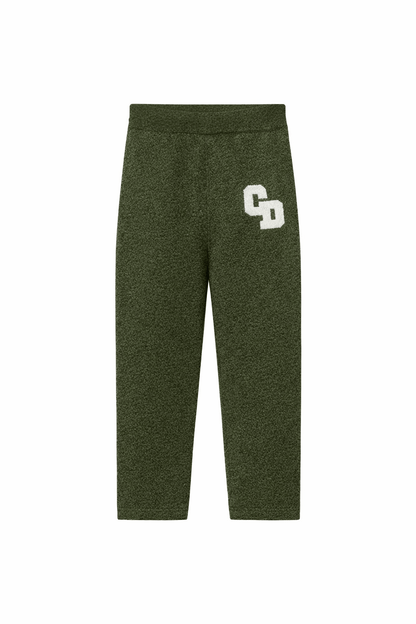 Cardair CD Logo Knit Joggers - Olive - Kick Game