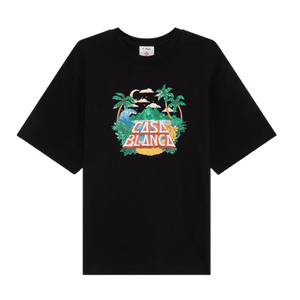 Casablanca Casa Beach Wave T-Shirt 'Black'