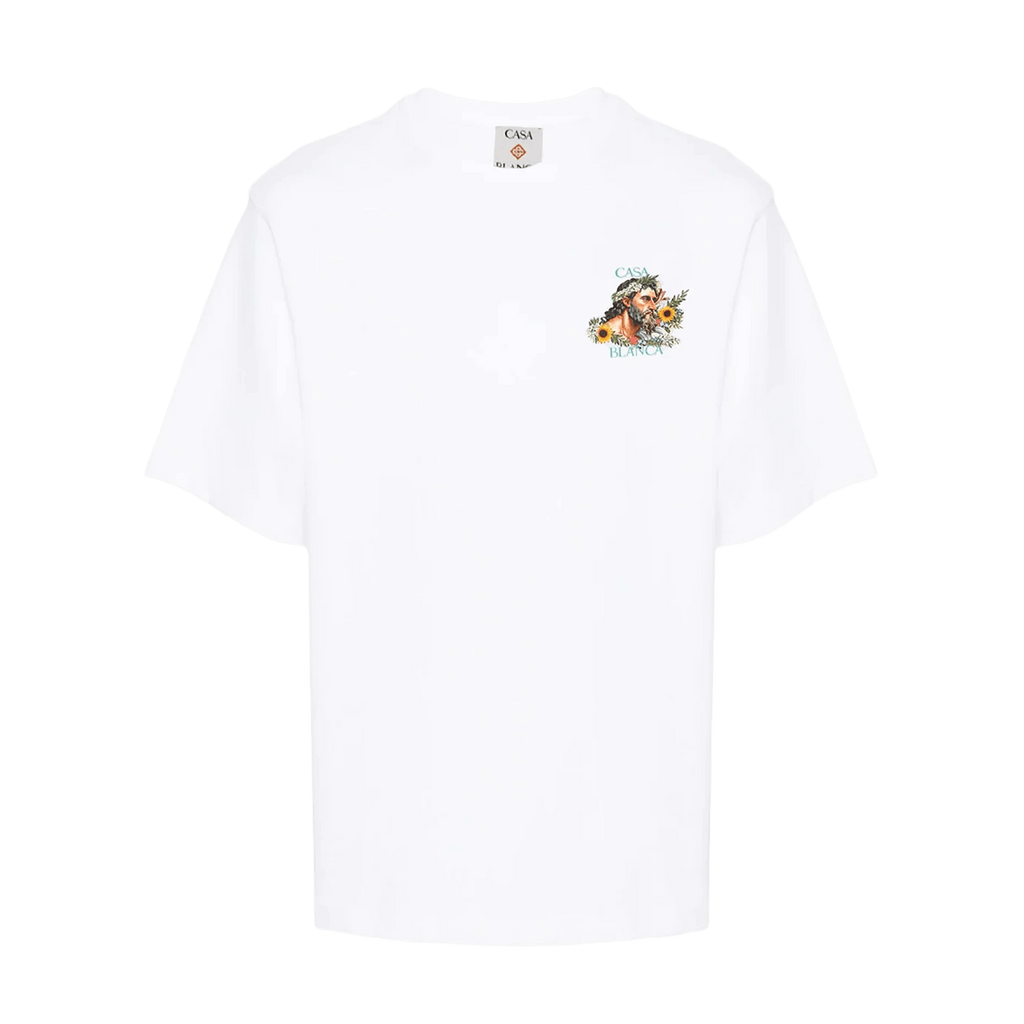 Casablanca Celebration Du Sport T-Shirt 'White' - Kick Game