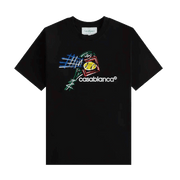 Casablanca Croquis De Tennis T-Shirt 'Black' - Kick Game