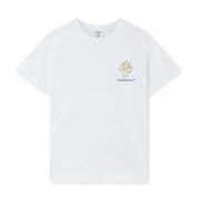 Casablanca Diamond Column T-Shirt 'White' - Kick Game