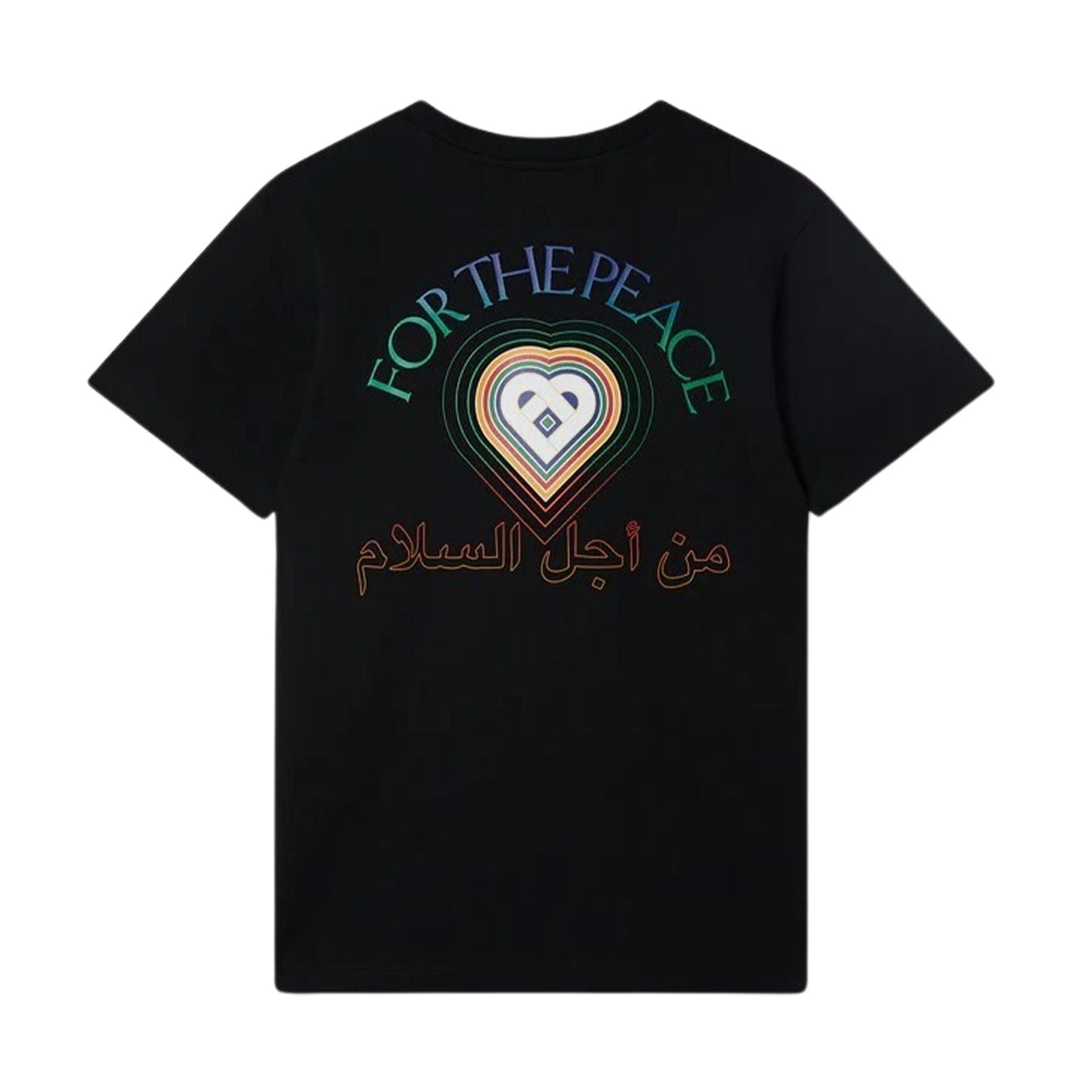 Casablanca For The Peace Gradient Printed T-Shirt 'Black' - Kick Game