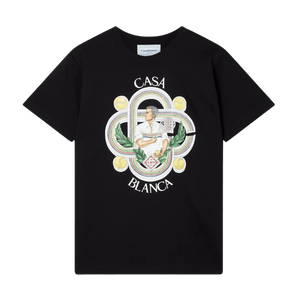 Casablanca Le Joueur T-Shirt 'Black'