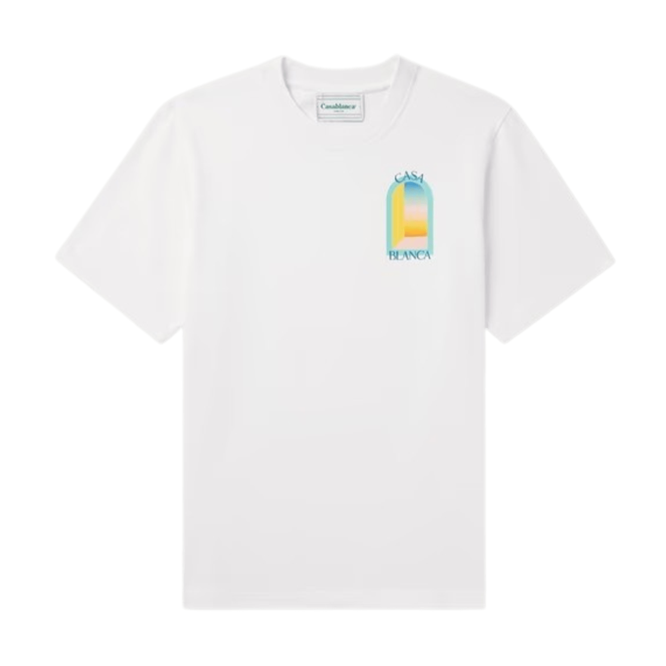 Casablanca L'Arc Colore T-Shirt 'White' - Kick Game