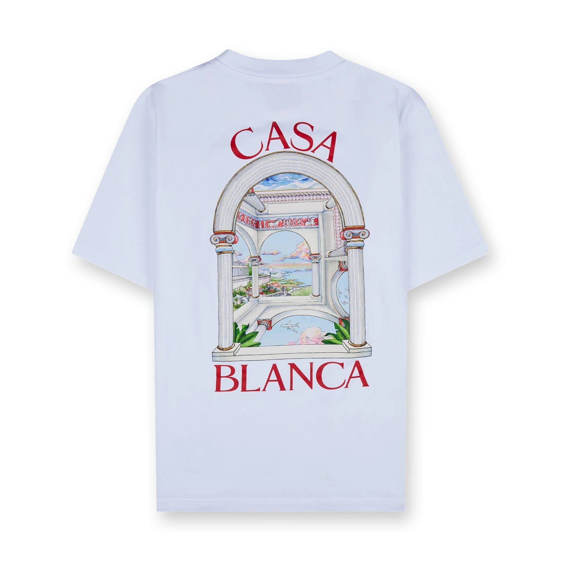 Casablanca Le Passage T-Shirt 'White' - Kick Game