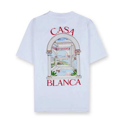 Casablanca Le Passage T-Shirt 'White' - Kick Game