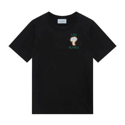 Casablanca Rainbow Mushroom T-Shirt 'Black' - Kick Game