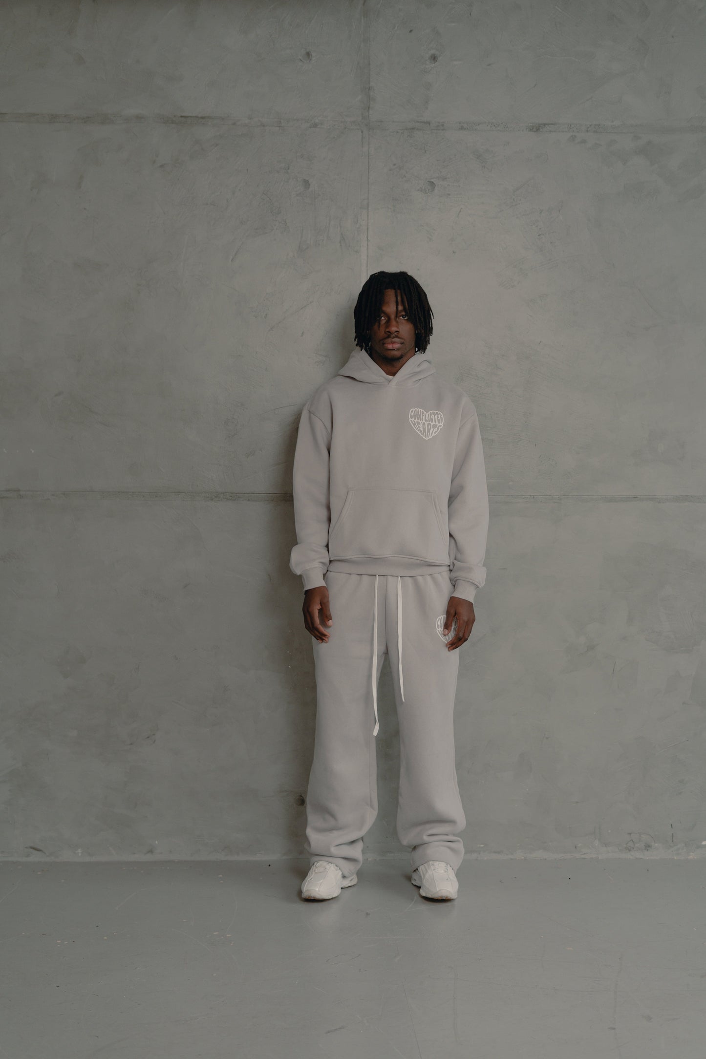 Grey Basics Hoodie - Kick Game