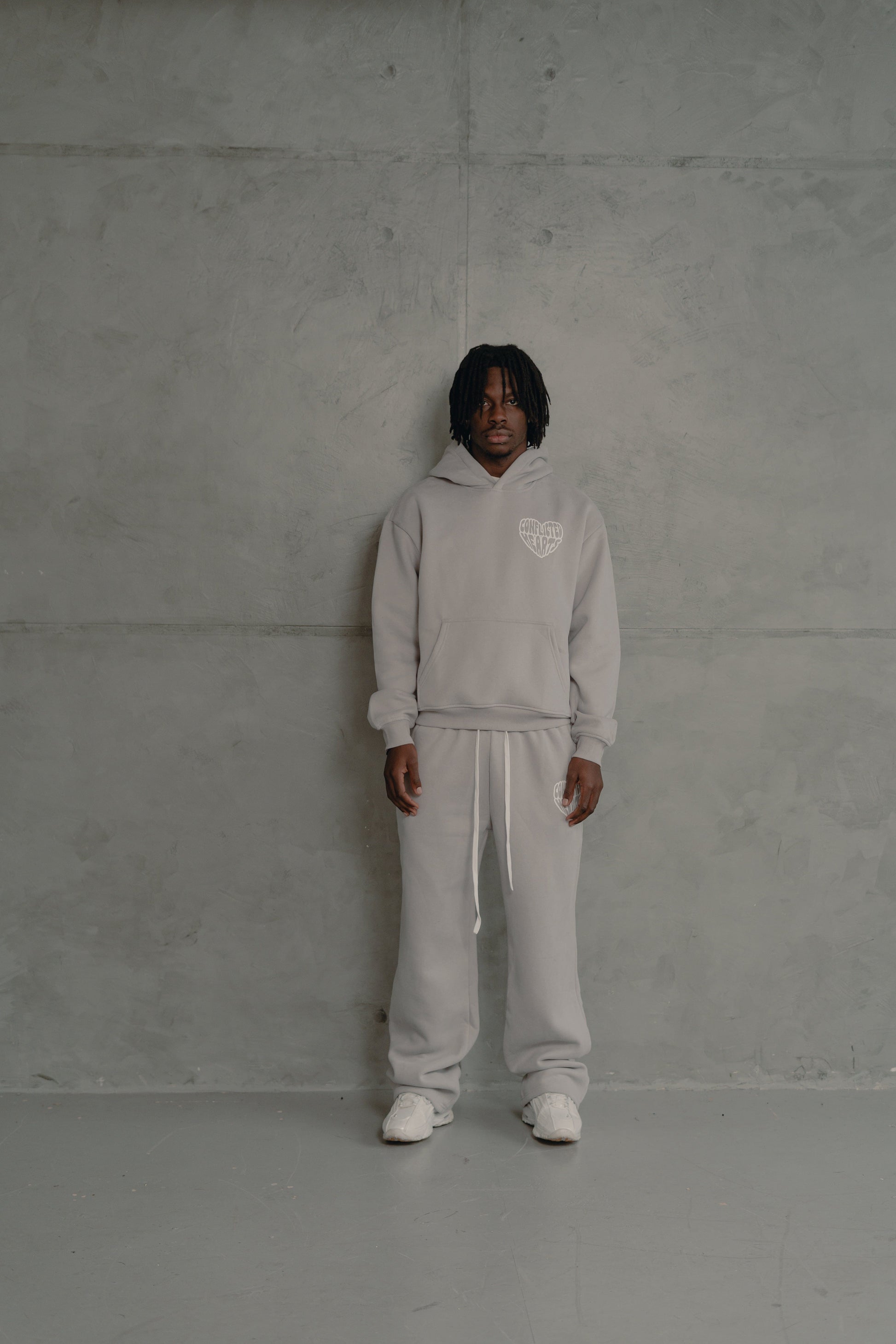 Grey Basics Hoodie - Kick Game