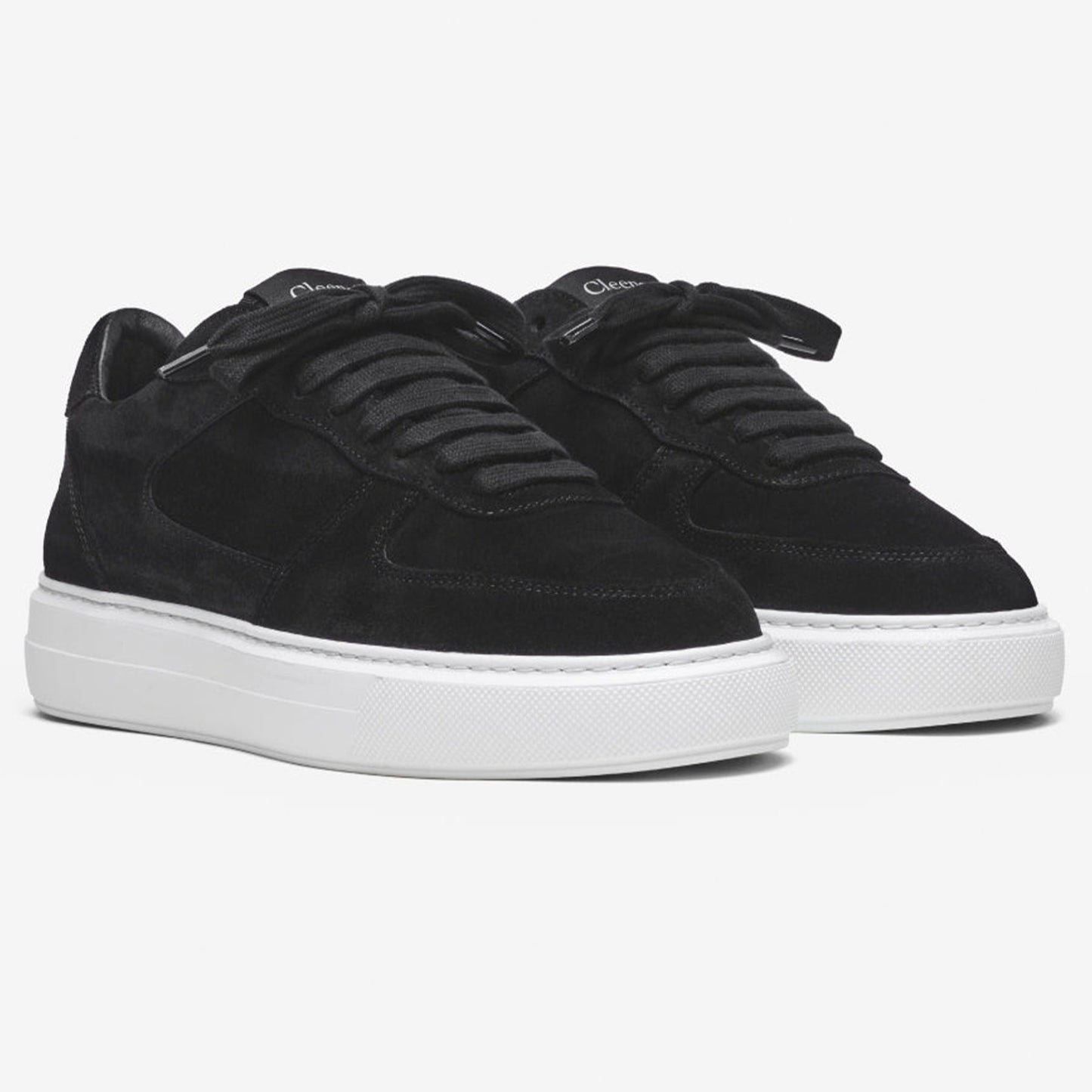 Cleens Court Trainer 'Black Suede' - Kick Game