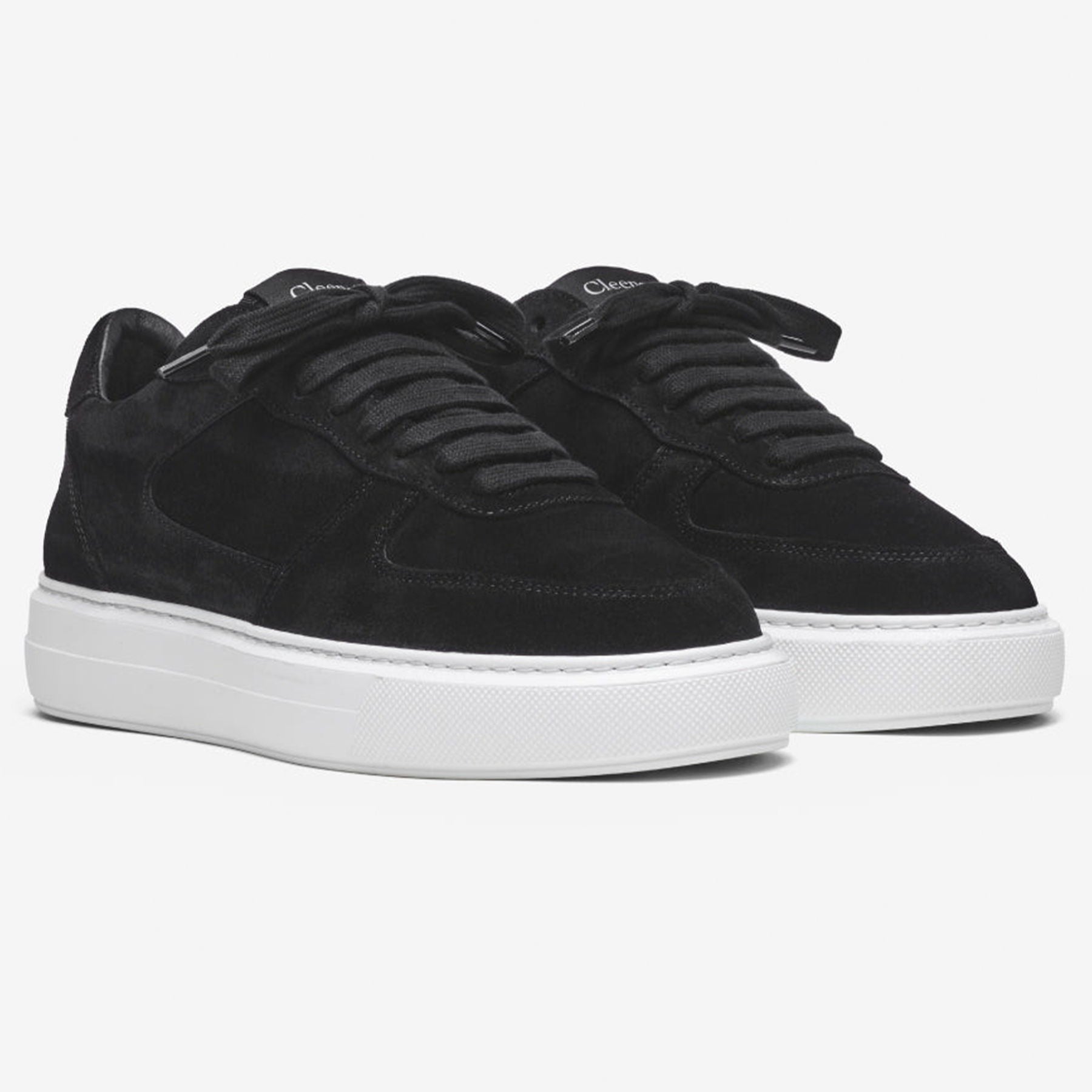 Cleens Court Trainer 'Black Suede' - Kick Game
