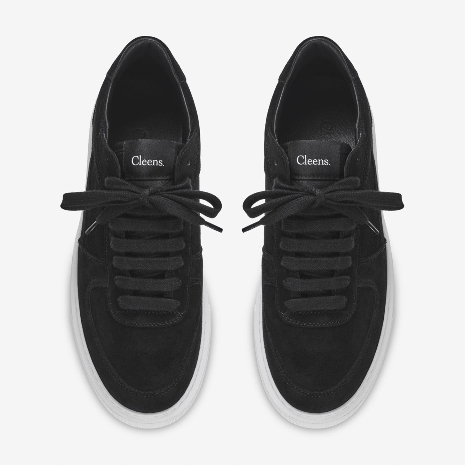 Cleens Court Trainer 'Black Suede' - Kick Game