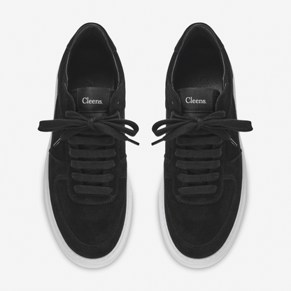Cleens Court Trainer 'Black Suede' - Kick Game