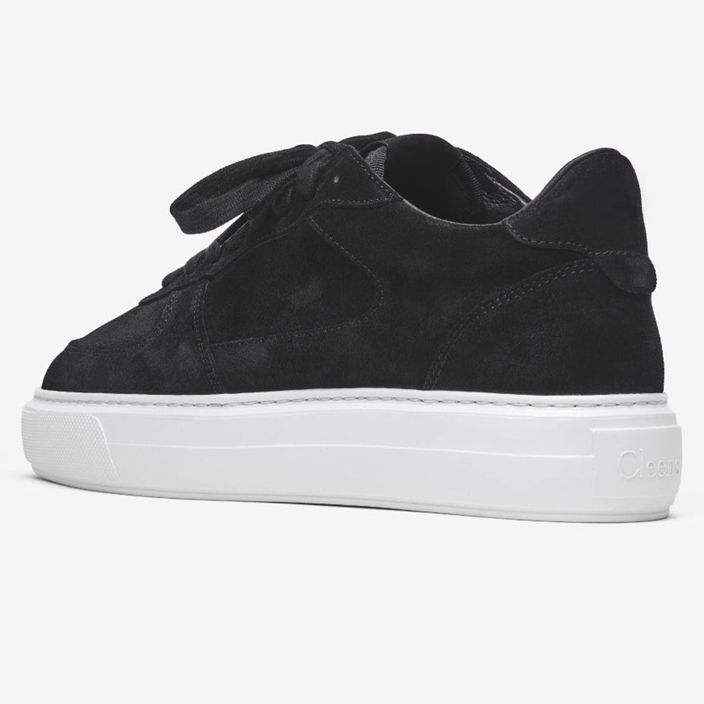 Cleens Court Trainer 'Black Suede' - Kick Game