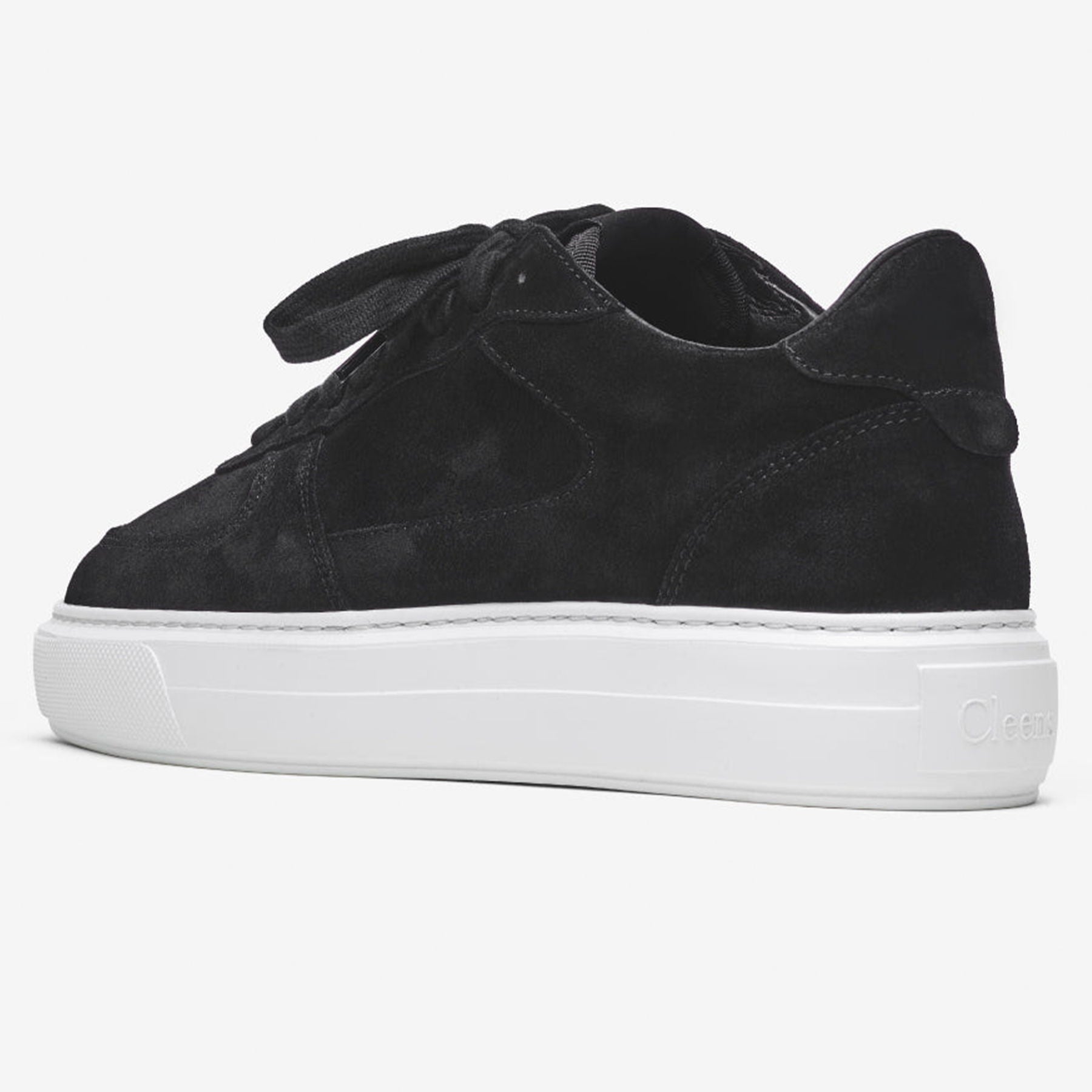 Cleens Court Trainer 'Black Suede' - Kick Game
