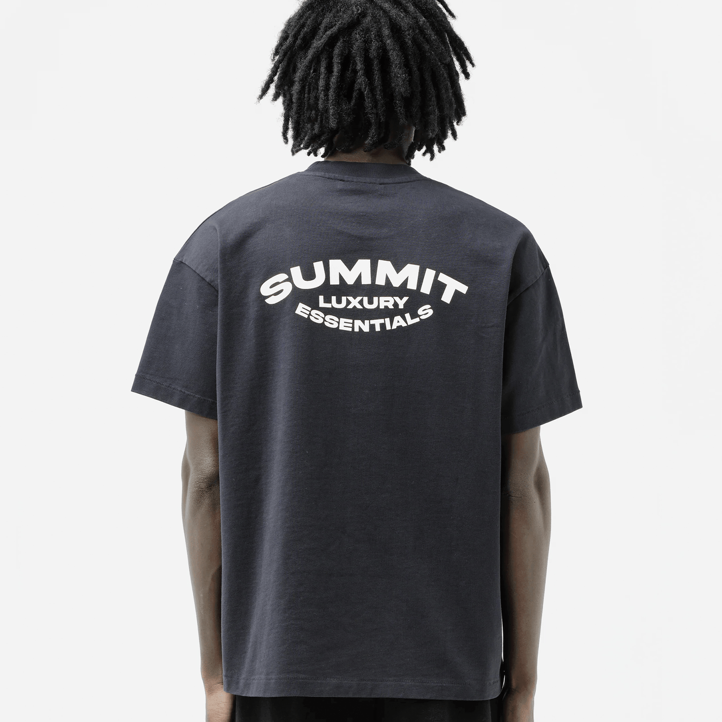 Summit Luxury Essentials T-Shirt 'Navy' - Kick Game