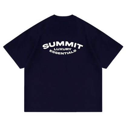 Summit Luxury Essentials T-Shirt 'Navy' - Kick Game
