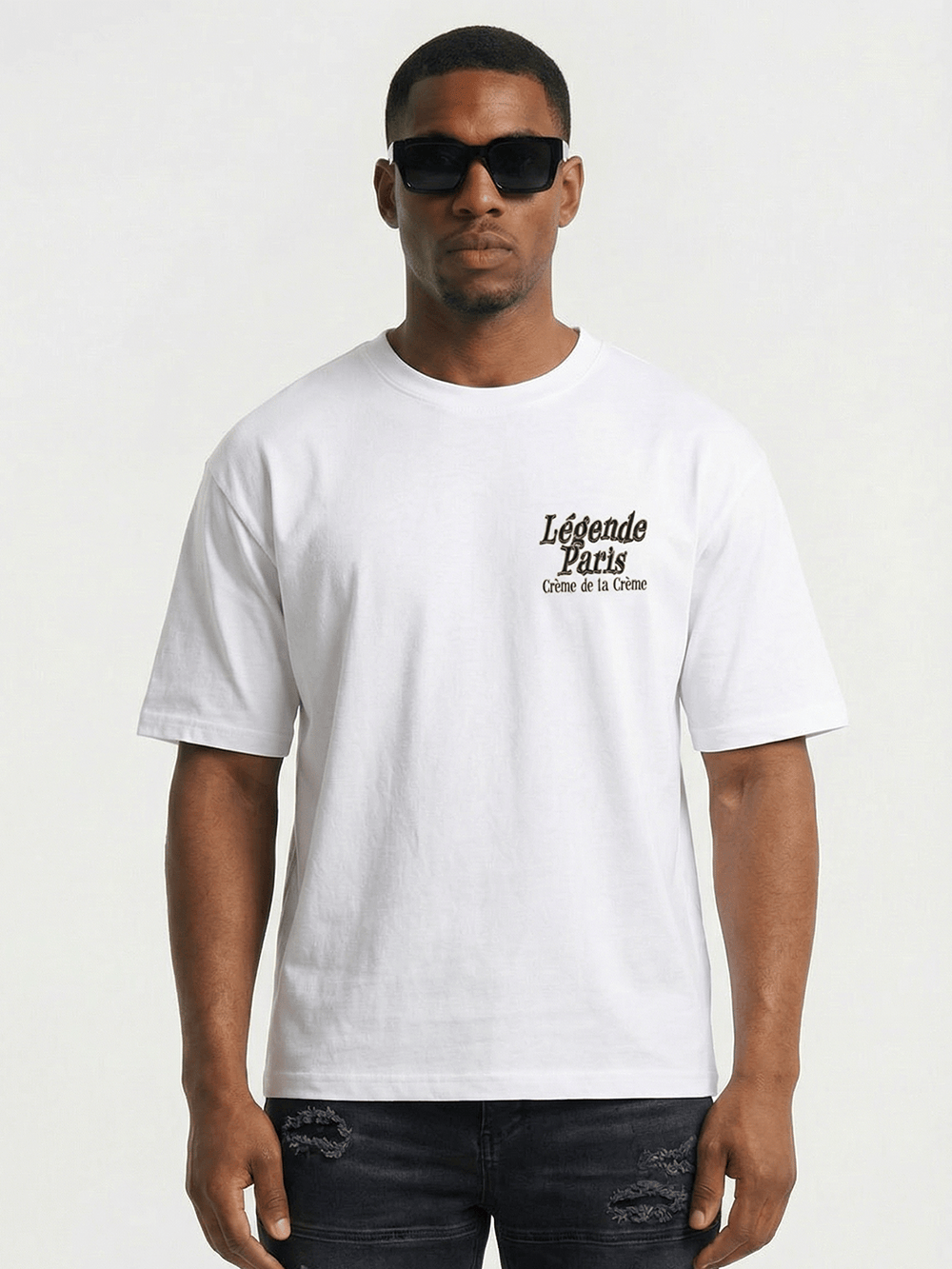 CREME DE LA CREME T-SHIRT - WHITE - Kick Game