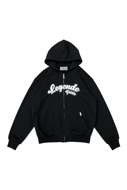 GUM LOGO HOODIE - BLACK - Kick Game