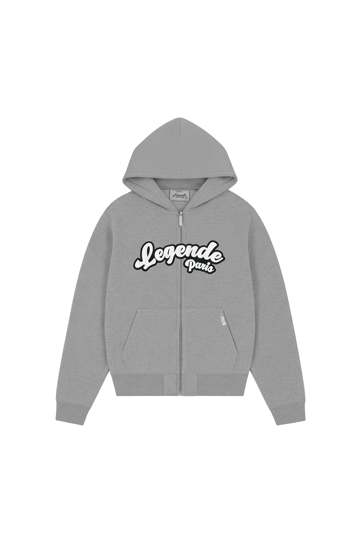 GUM LOGO HOODIE - GREY - Kick Game