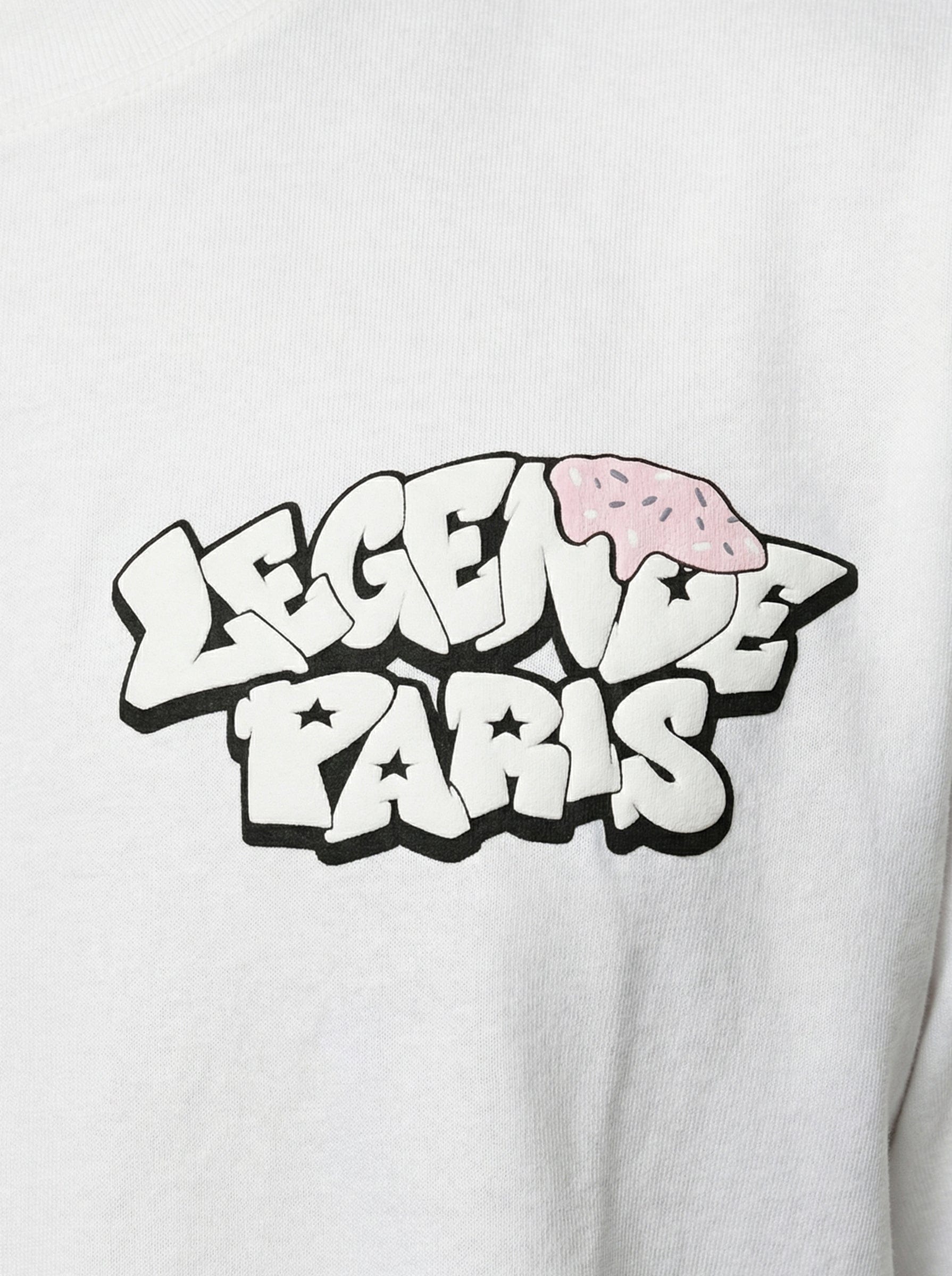 Legende Paris COLD WORLD T-SHIRT - WHITE - Kick Game