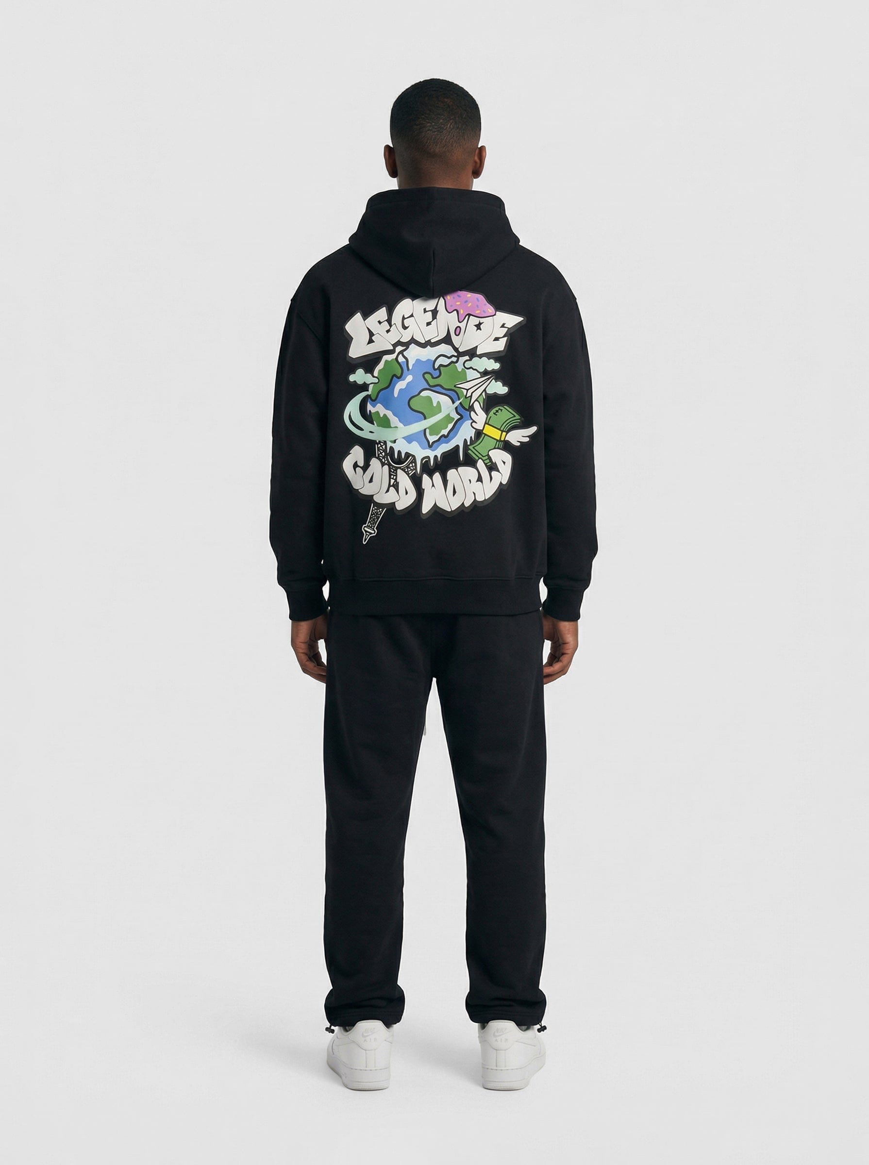Legende Paris COLD WORLD PANT - BLACK - Kick Game
