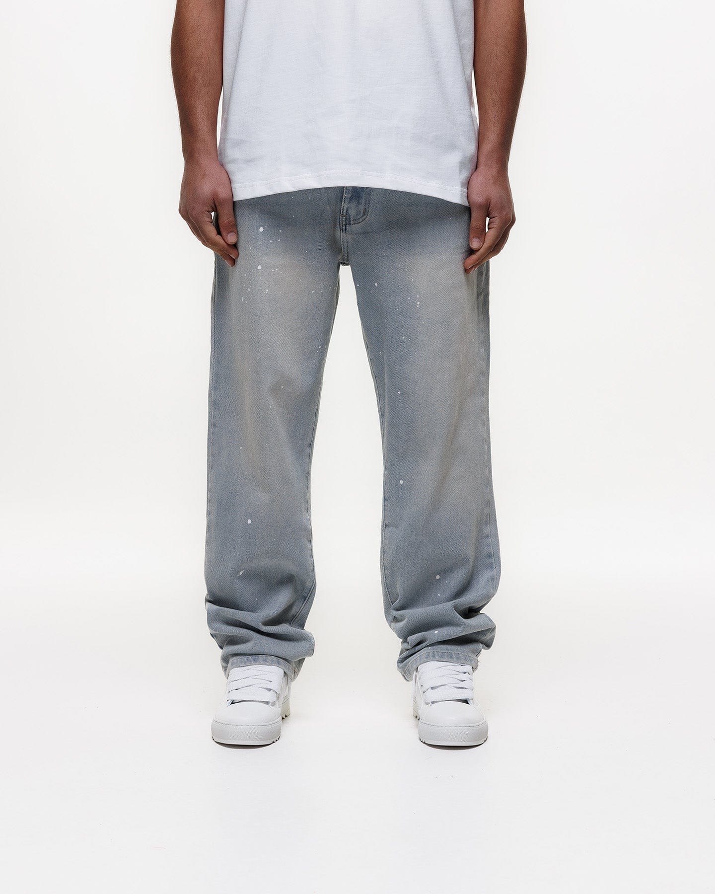 Magiri Core Painted Straight Jeans 'Blue' - Kick Game