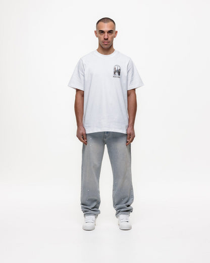 Magiri Core Painted Straight Jeans 'Blue' - Kick Game