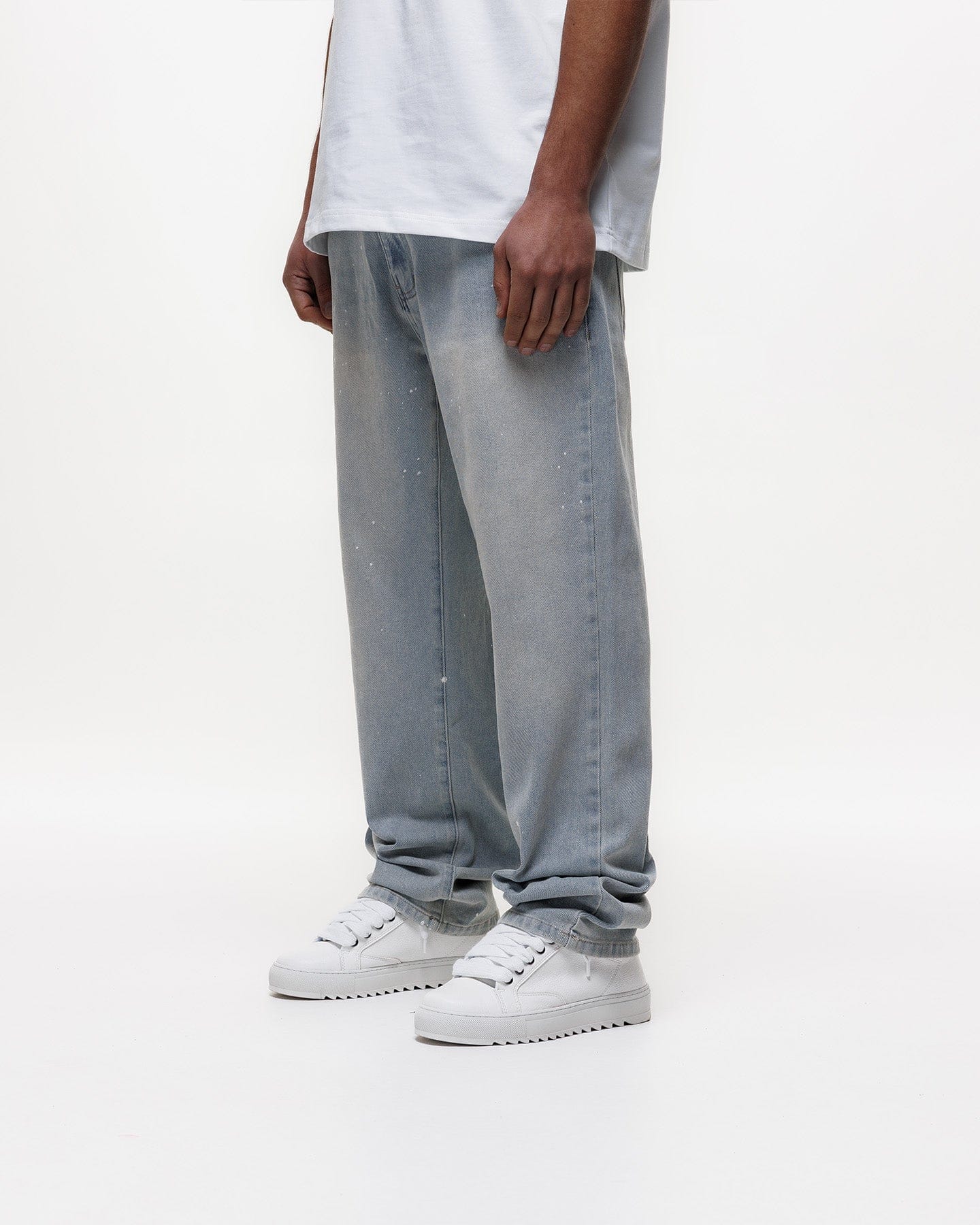 Magiri Core Painted Straight Jeans 'Blue' - Kick Game