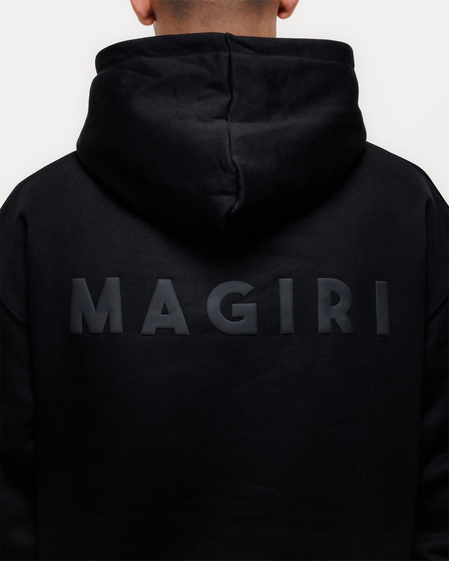 Magiri Core Puff Printed Hoodie 'Black' - Kick Game