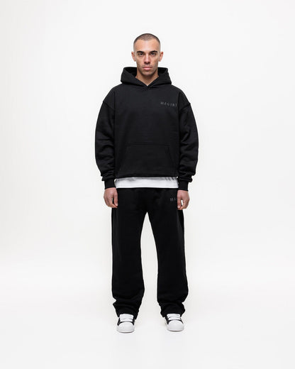 Magiri Core Puff Printed Joggers 'Black' - Kick Game